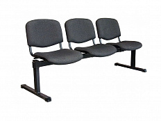 Секция стульев 3-х местная (сиденье и спинка мягкие)