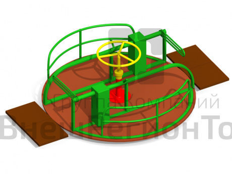 Карусель для детей с ограниченными возможностями.