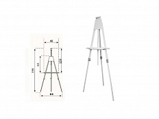 Тренога телескопическая