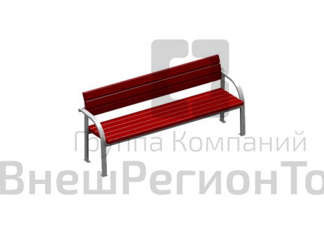 Скамейка уличная 3.