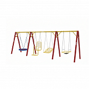 Игровая площадка с качелями для детей с нарушениями опорно-двигательного аппарата