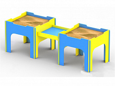 Песочница двойная для детей с ограниченными возможностями