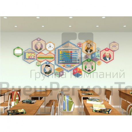 «Стендум - Химия» - набор информационно-методических панелей (19 шт.).