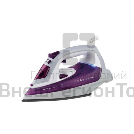 Утюг Supra IS-2215, 2200Вт, фиолетовый/белый.