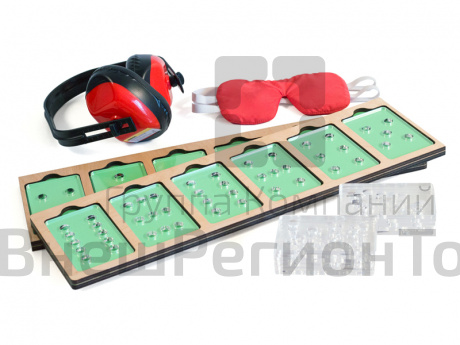 Коррекционно-развивающий комплект «Сенсорные пластины» .