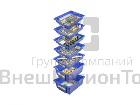 Комплект оборудования «ОГЭ-лаборатория» с АБП (7 лотков).