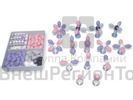 Орбитальная структура атома, набор из 14 моделей.