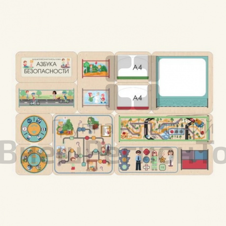 «Азбука безопасности» - Дидактическая настенная панель.