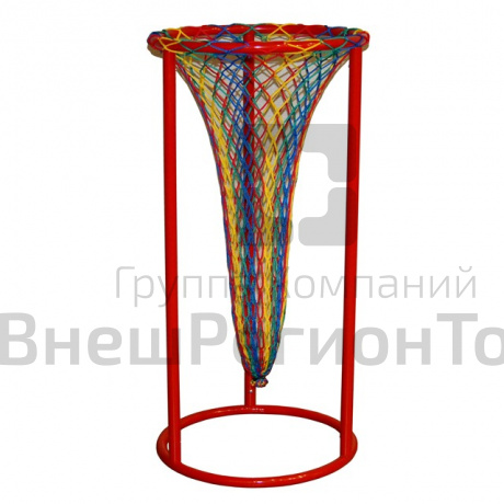 Корзина для заброса мячей статичная 38х80 см.