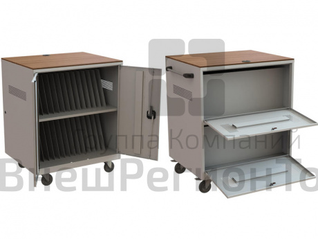 Тележка для ноутбуков 17,3, 30 ячеек.