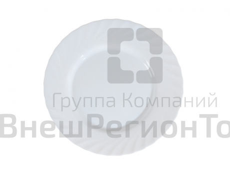 Тарела обеденная стеклокерамика.