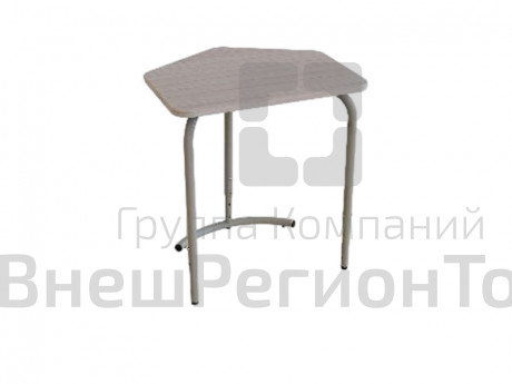 Стол модульный пятиугольный, регулируемый (м/к 28 и 32 мм, ЛДСП 16 мм, кромка 2 мм).