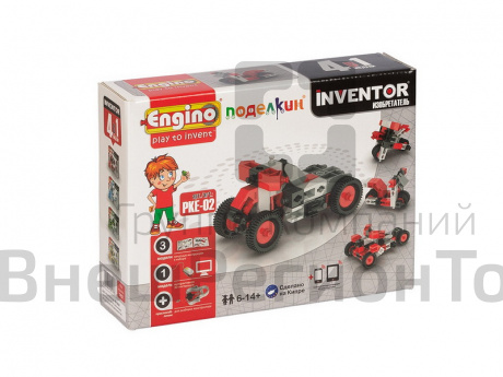 Конструктор ENGINO Мотоциклы - 4 модели.