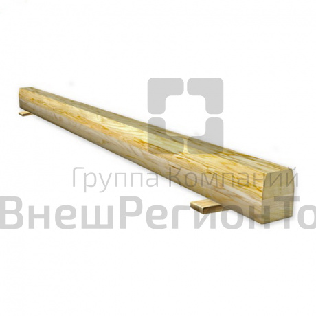 Бревно гимнастическое напольное постоянной высоты, 3 м.