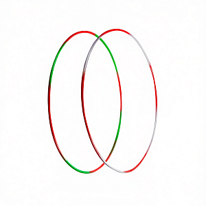 Обруч гимнастический, алюминиевый