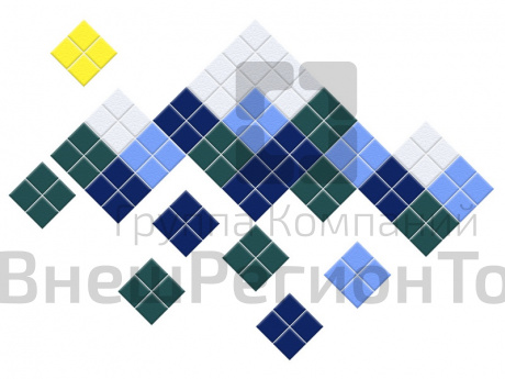 Комплект акустических войлочных стендов "Вершина".