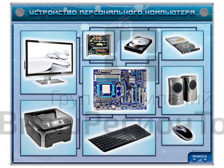 Электрифицированный стенд Устройство персонального компьютера.