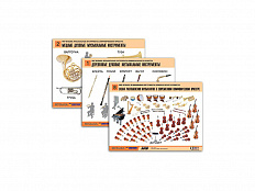 Комплект таблиц "Мир музыки. Инструменты симфонического оркестра" 