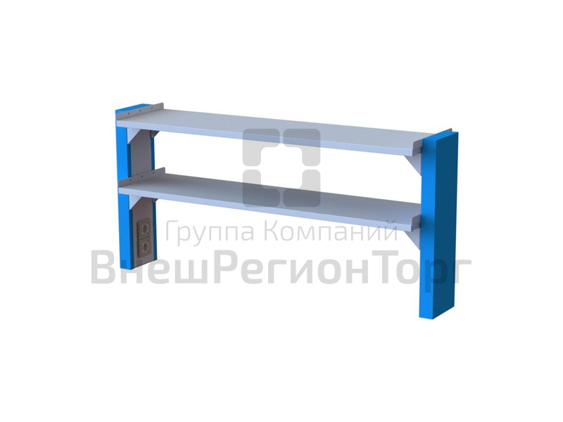 Стеллаж-надстройка к лаборантскому столу, 1200х250х700.