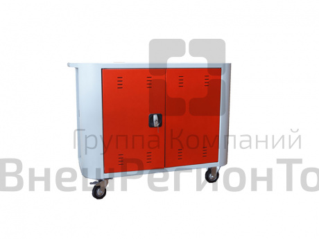 Тележка для ноутбуков, 30 ячеек, 115х50х80 см.