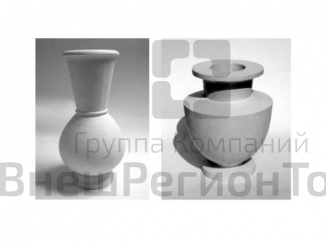 Комплект гипсовых моделей для натюрморта.