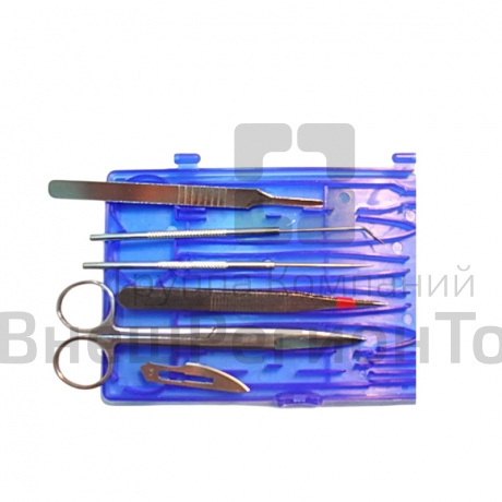 Набор препаровальных инструментов малый .