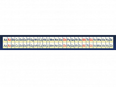 Стенд Немецкий алфавит