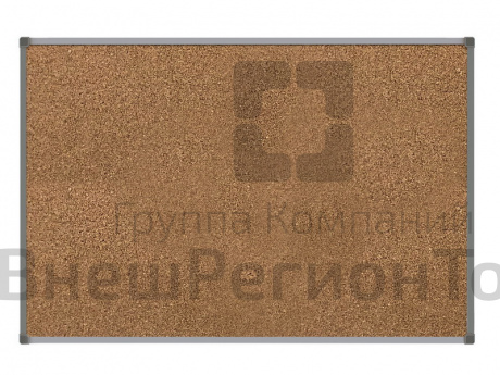 Пробковая доска 100х150 - алюминиевый профиль.