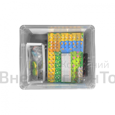 Игровой комплекс для изучения основ электричества, электроники и электротехники.