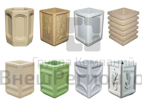 Урна из фибробетона.