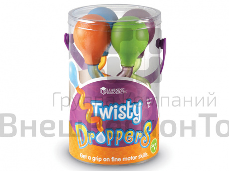 Набор пипеток Спиральки 4 шт..