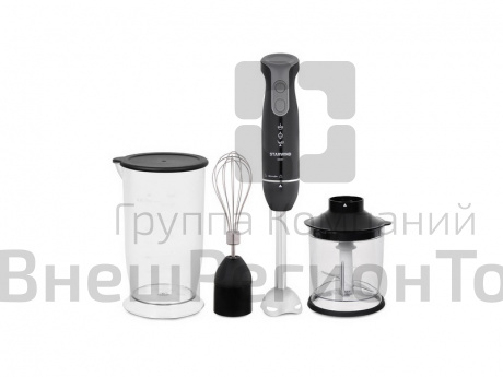 Блендер StarWind SBP2200, погружной, черный/серебристый.