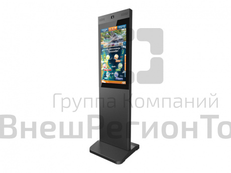 Напольный информационный терминал Invite, 32", 10 касаний.
