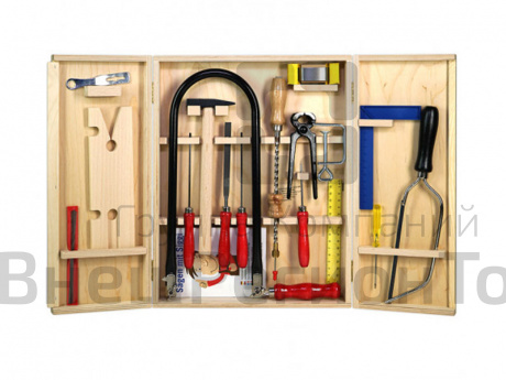 Набор в деревянном кейсе Pebaro, 21 предмет.