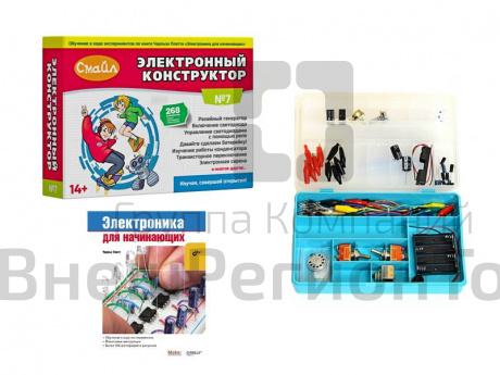 Образовательный конструктор "СМАЙЛ" №7 + книга.