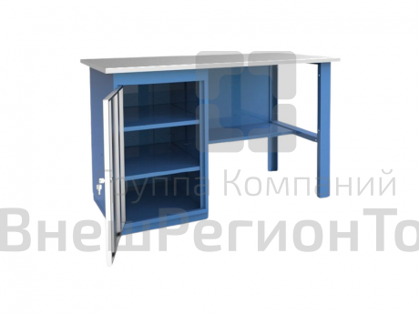 Верстак слесарный однотумбовый, тип 2.