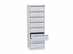 Шкаф картотечный 8 ящиков (A5) широкий h1550 мм