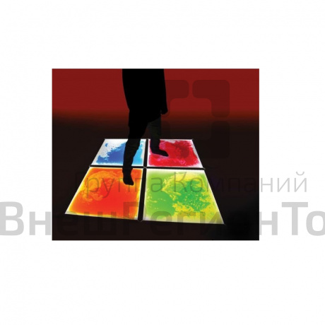 Светящийся пол Жидкая лава.