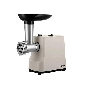 Мясорубка KitFort КТ-2126, серый / черный