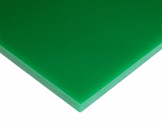 Акрил зеленый литой 1200х600х3 мм