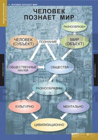 Таблицы демонстрационные "Обществознание 10-11 класс", 11 шт..