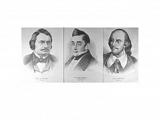 Портреты писателей (37 шт, ф А3)