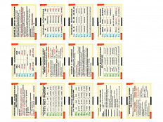 Русский язык. Числительное и местоимение (таблицы 14 шт. 68х98 см)