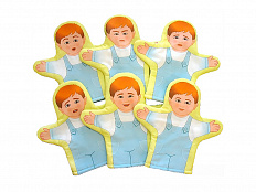 Комплект рукавичек "Эмоции. Мальчики"