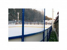 Защитное ограждение для хоккейного корта на закруглениях и за воротами