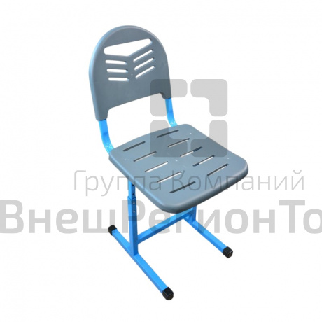 Стул ученический "Умник" с пластиковыми спинкой и сиденьем.