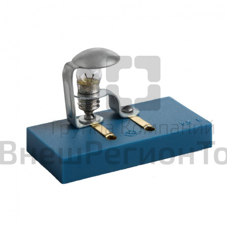 Лампа с колпачком 4,8В на подставке.