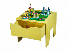 Лего-стол "Кубик 2" (цветной)
