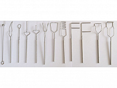 Комплект логопедических зондов для постановки звуков, 12 шт.