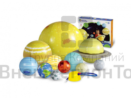 Развивающая игрушка "Планеты солнечной Системы" (надувная, 12 элементов).